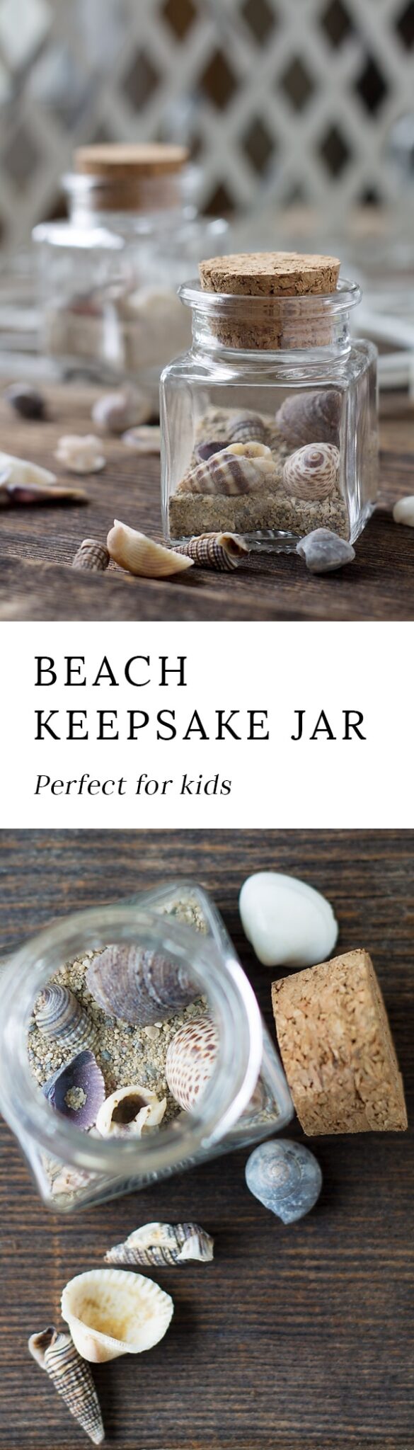This Simple Beach Keepsake Craft is the perfect DIY souvenir for kids to remember their special seaside adventure!