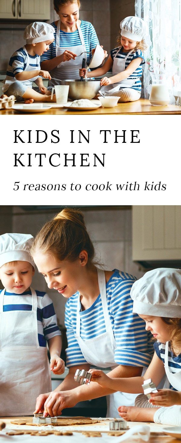 Cooking with kids is fun and has many positive benefits for both parent and child.