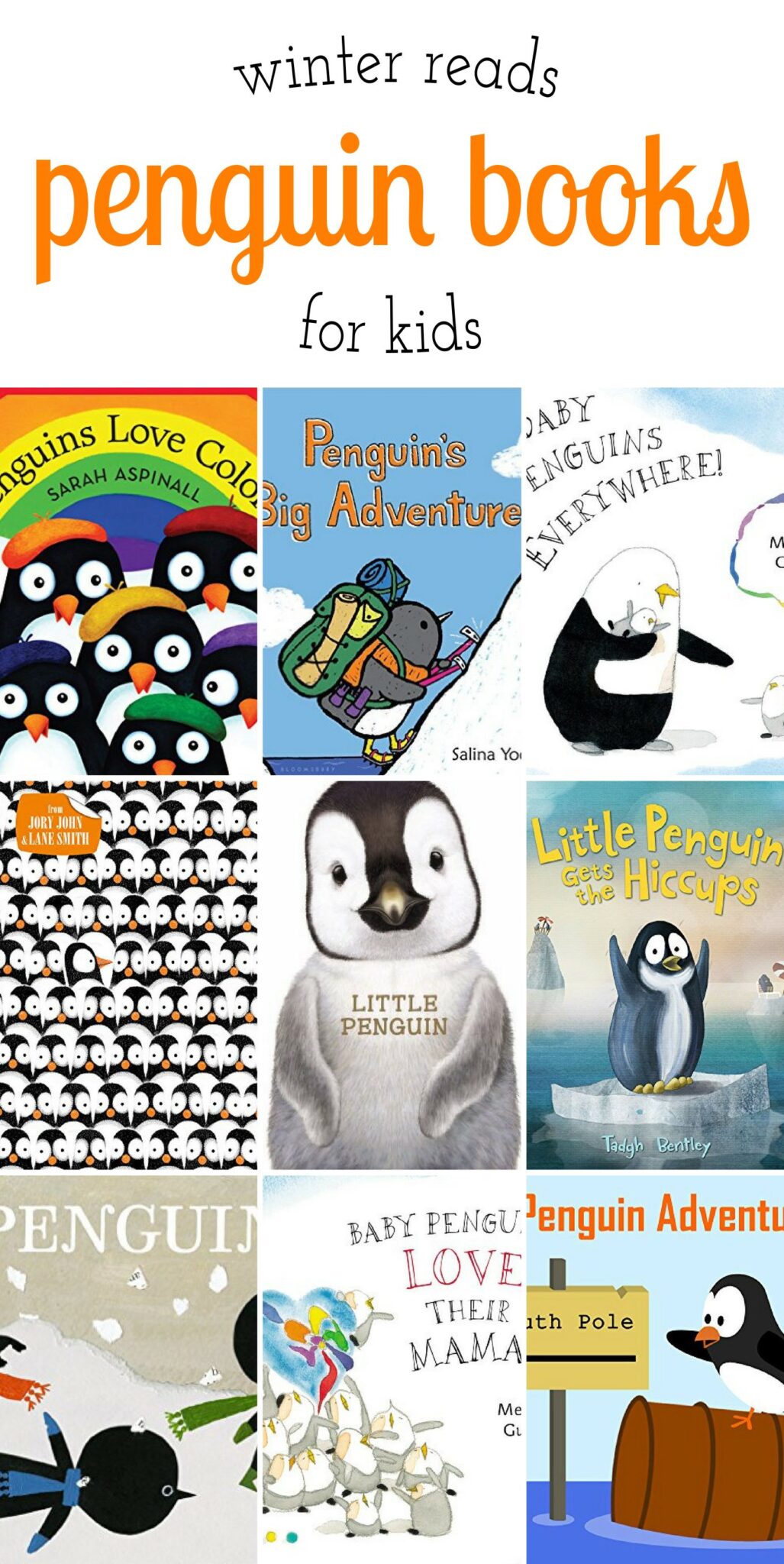 Our favorite Penguin Books for Kids are perfect for celebrating ice, snow, and fresh winter air. Add them to your winter reading list!