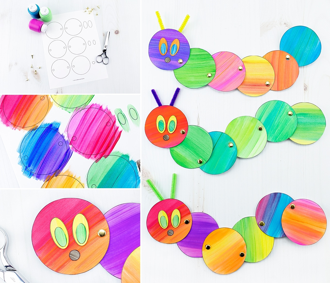 Easy and Fun Caterpillar Craft