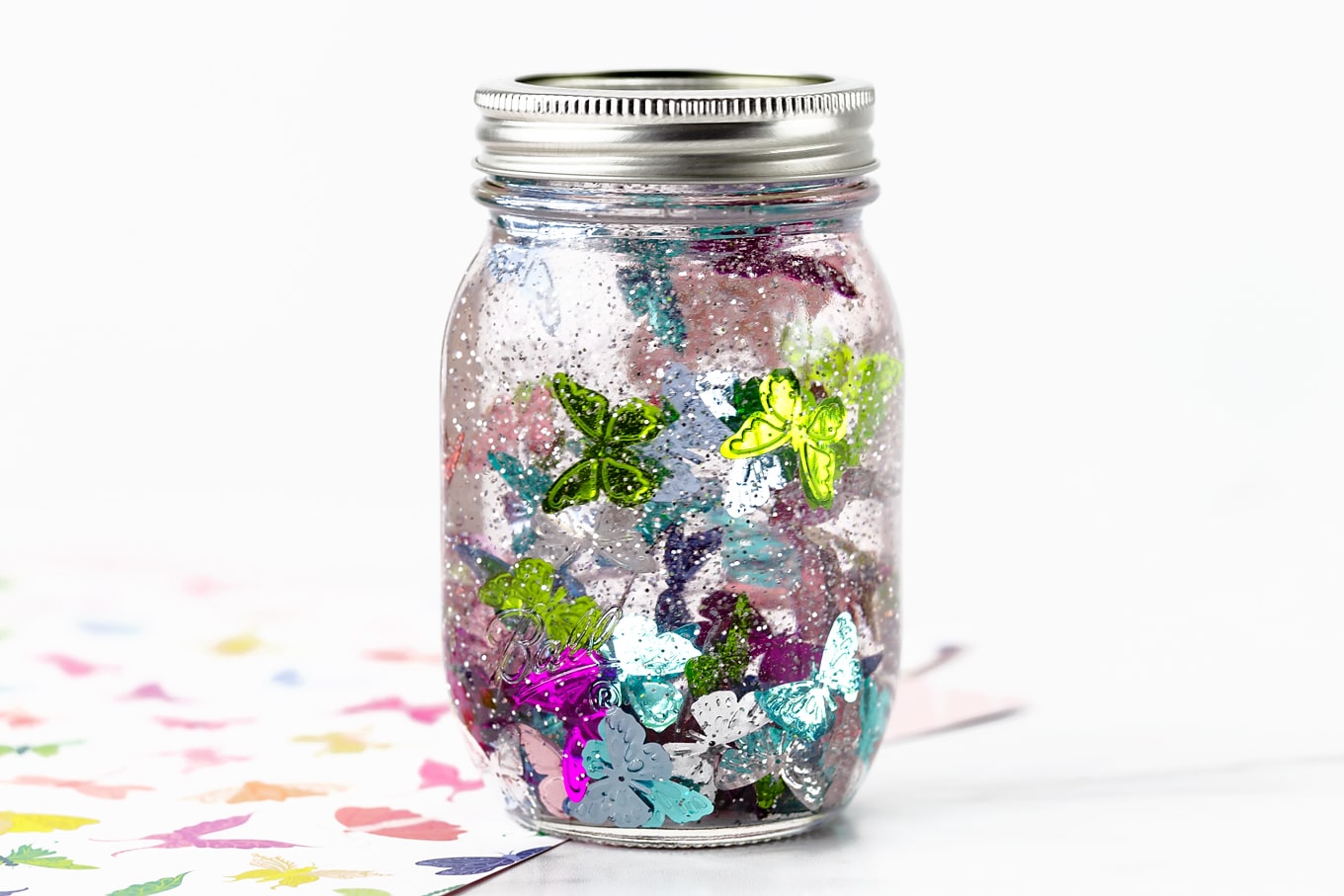 Butterfly Glitter Jar Butterfly Glitter Jar