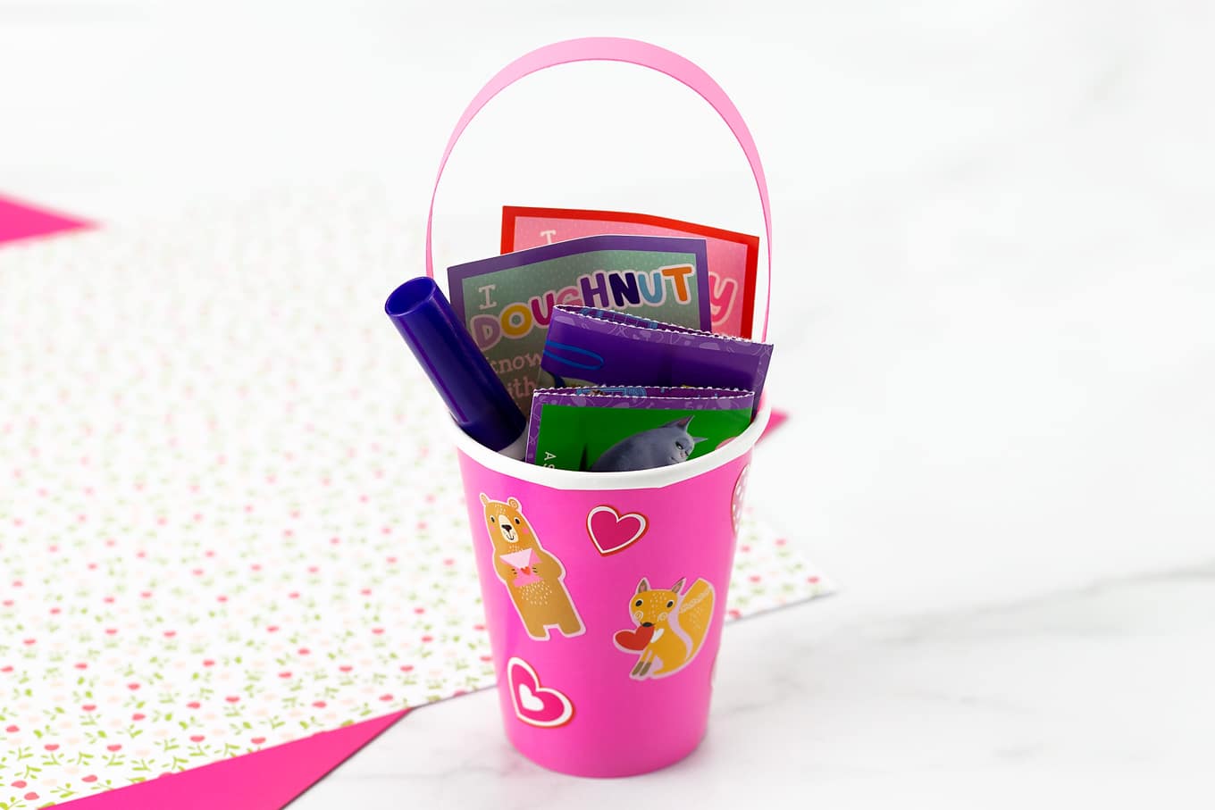 DIY Valentine Card Holder DIY Valentine Card Holder