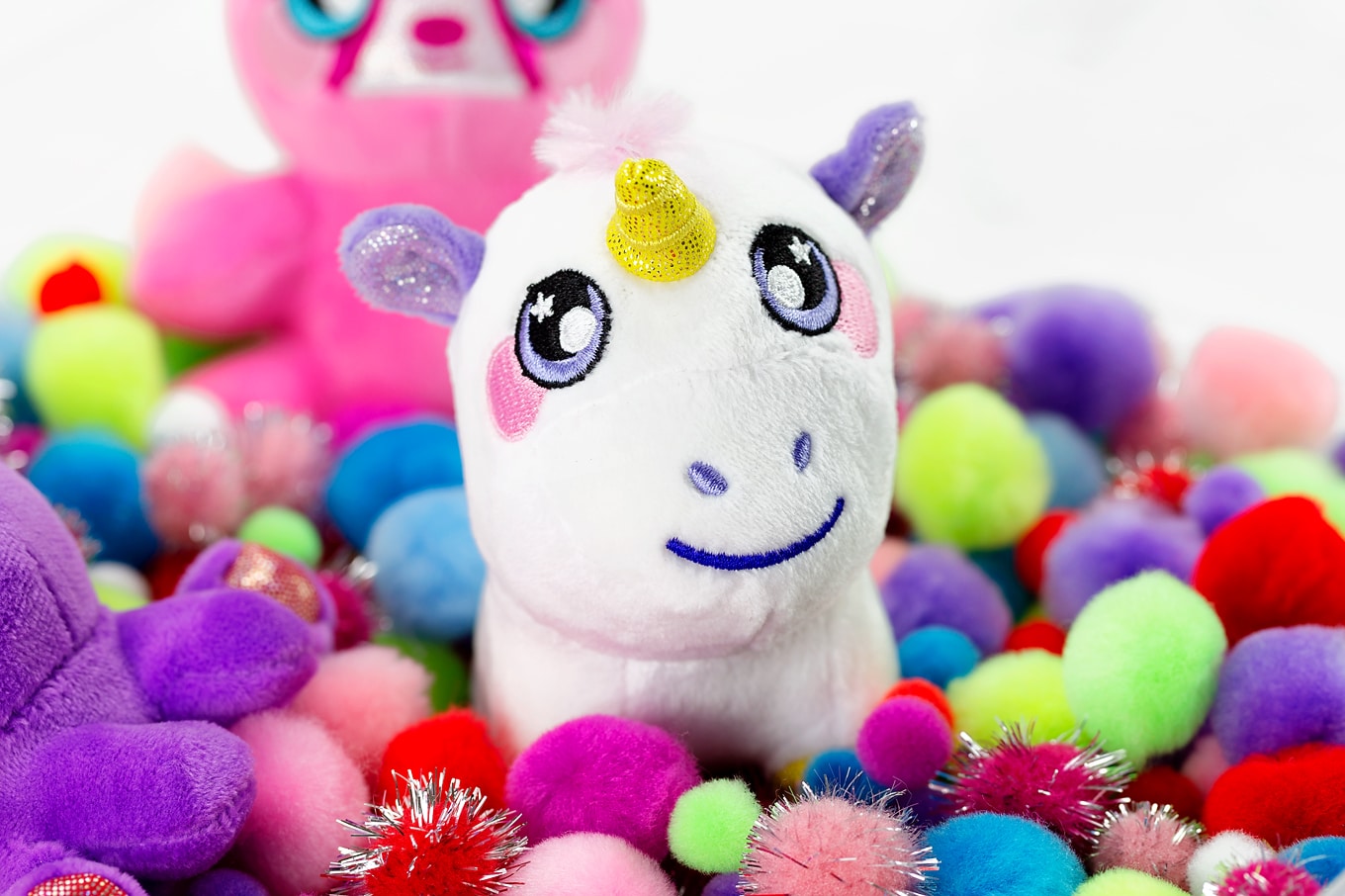 Unicorn Squeezamal Toy
