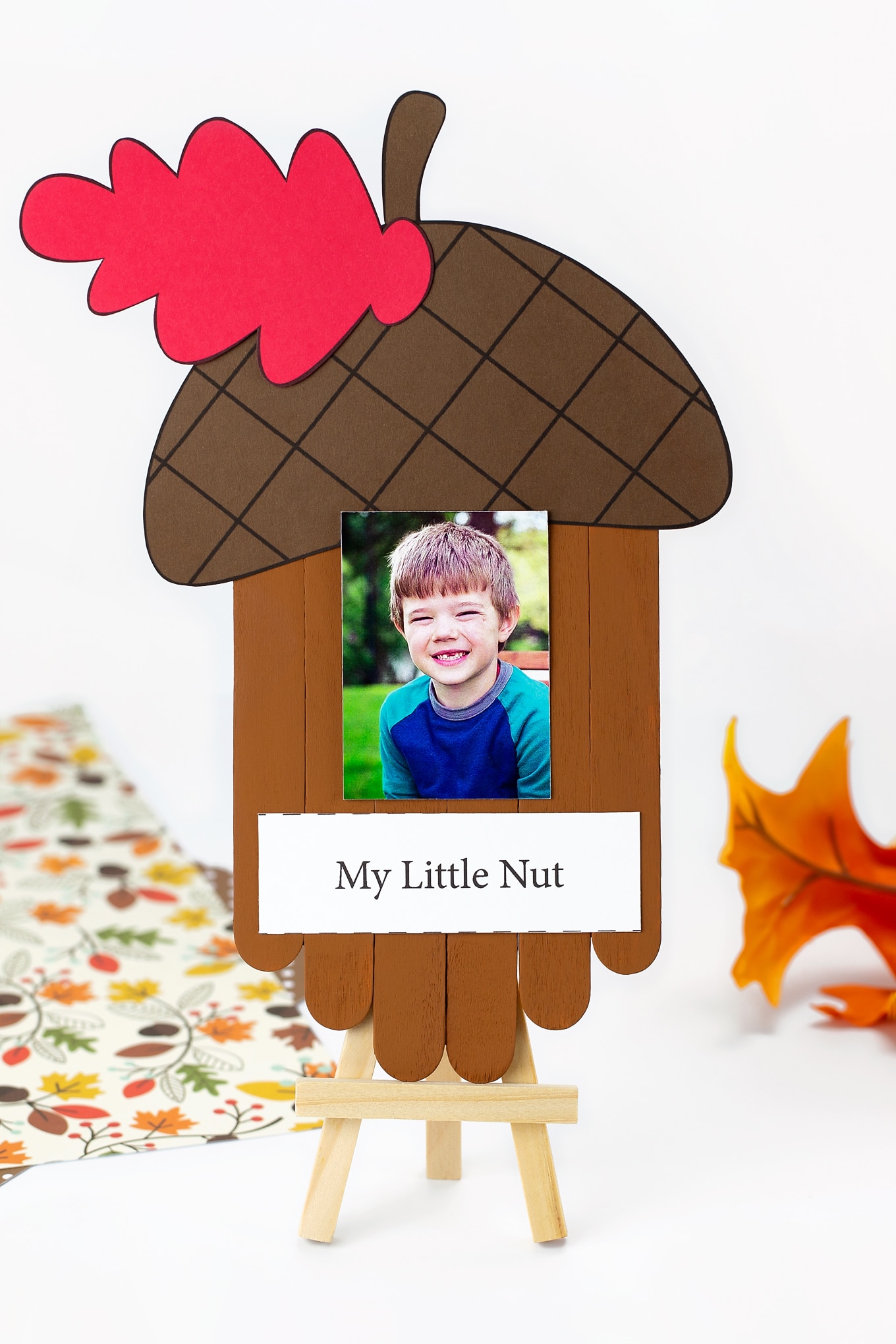 Popsicle Stick Acorn Craft Popsicle Stick Acorn Craft