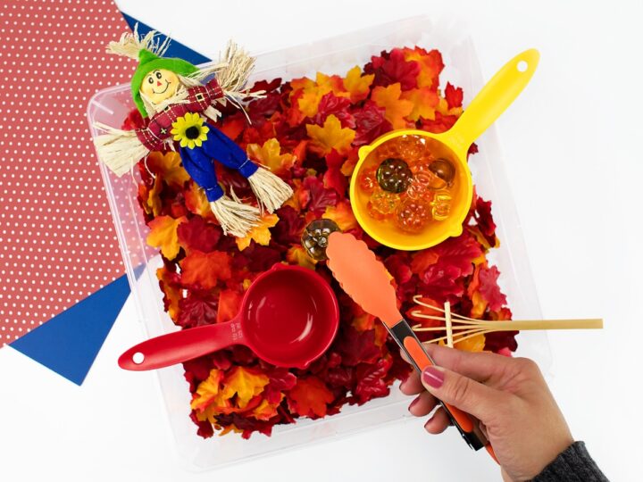 Fall Sensory Bin