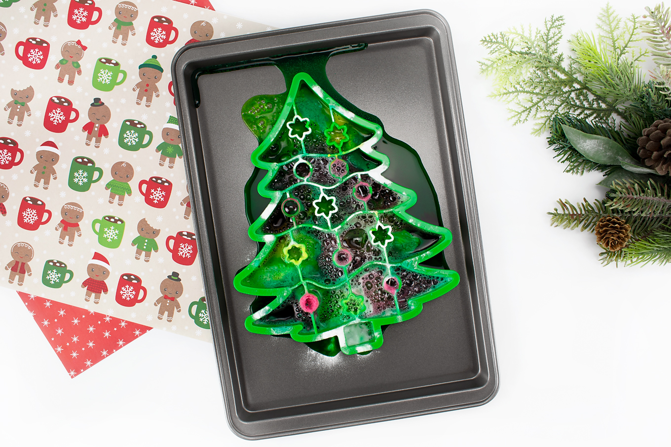 Fizzy Christmas Science Experiment