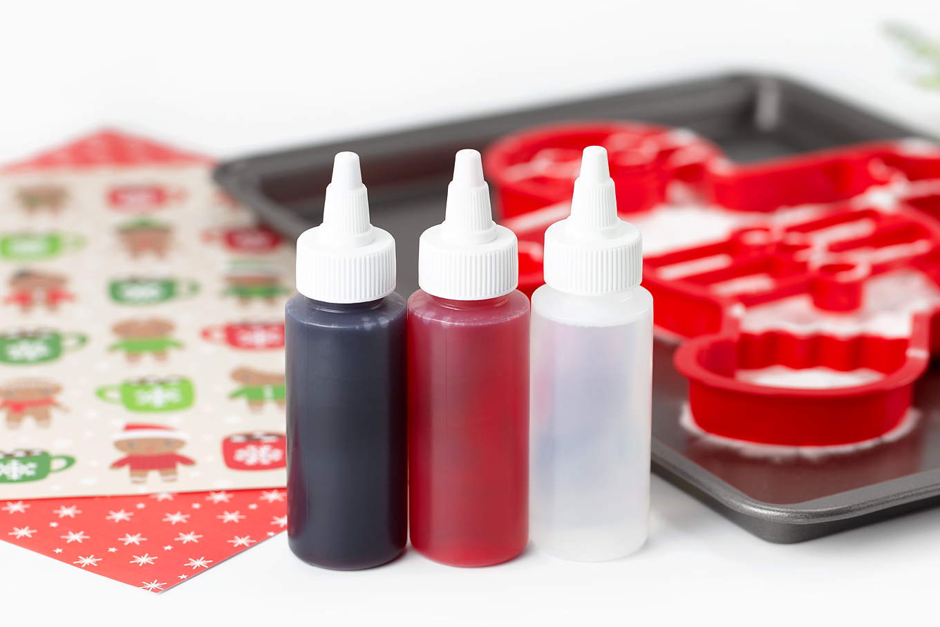 Vinegar in Squirt Bottles