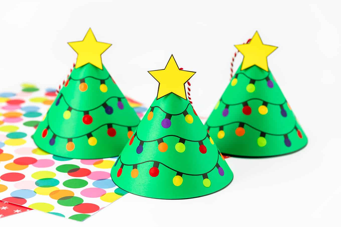 Christmas Tree Craft - Fireflies and Mud Pies