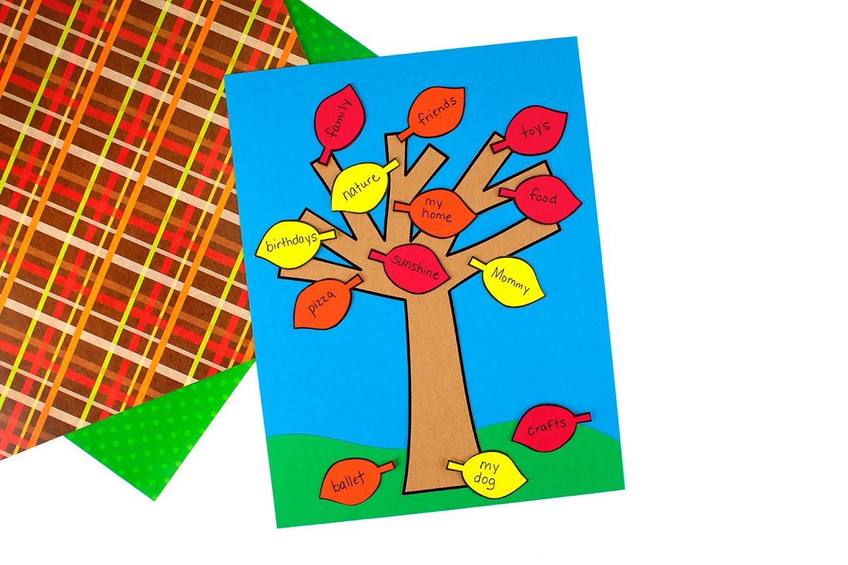 Easy Gratitude Tree Craft for Kids Gratitude Tree Craft for Kids