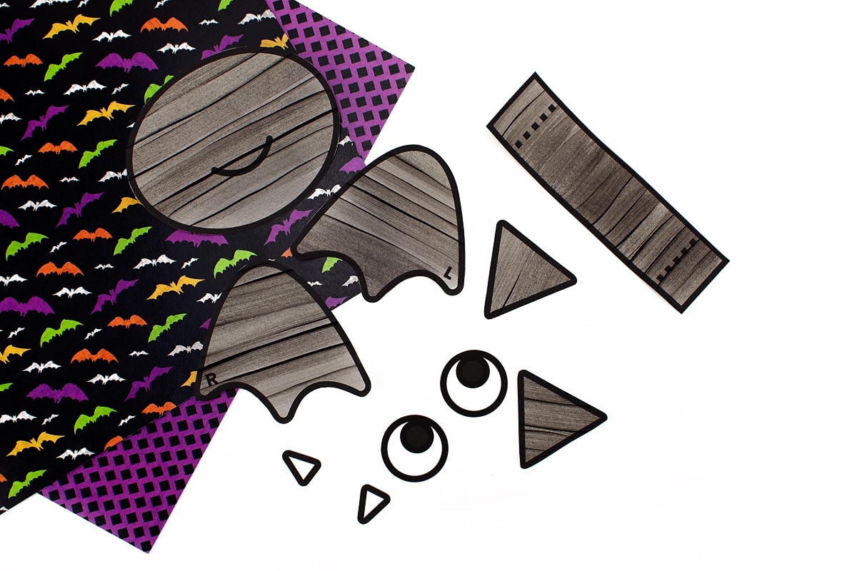 Prepped Bat Craft for Preschool