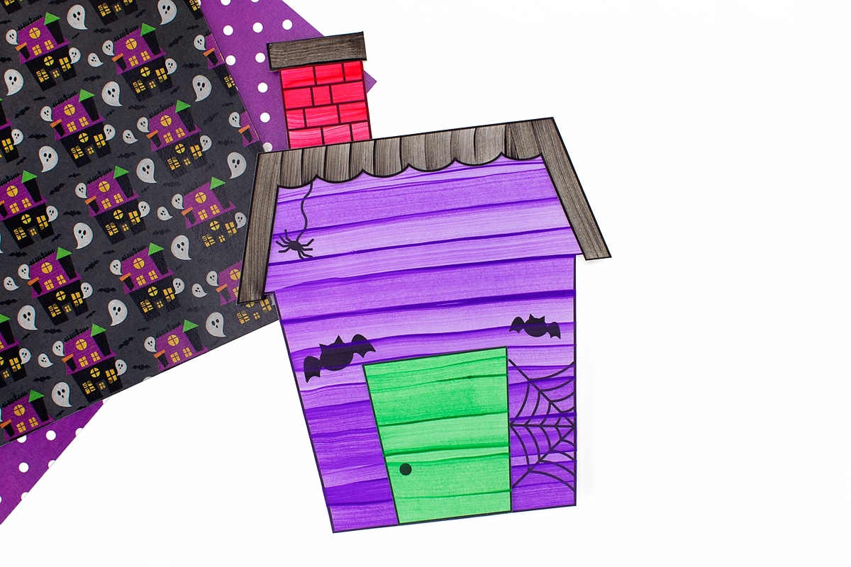 Haunted House Craft In-Process