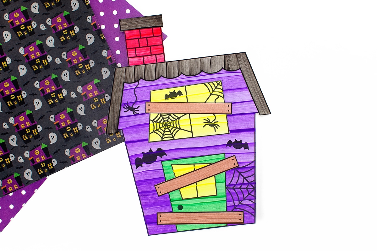 Haunted House Craft Finished