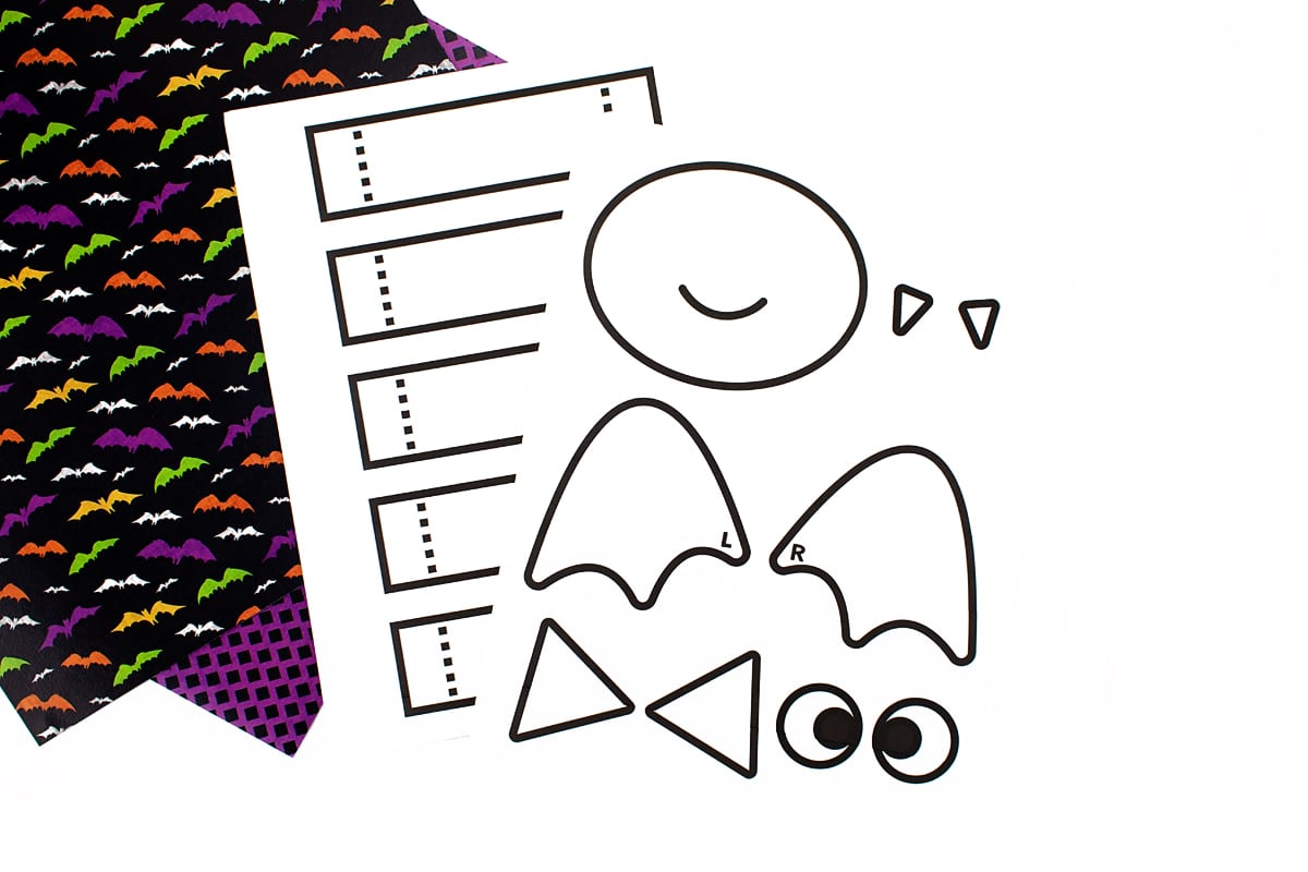 Bat Craft Template