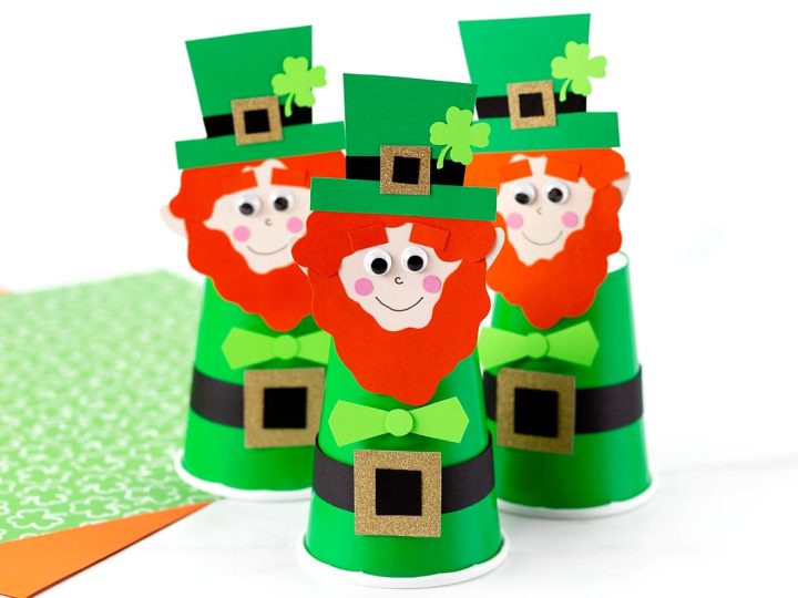 Paper Cup Leprechaun Craft