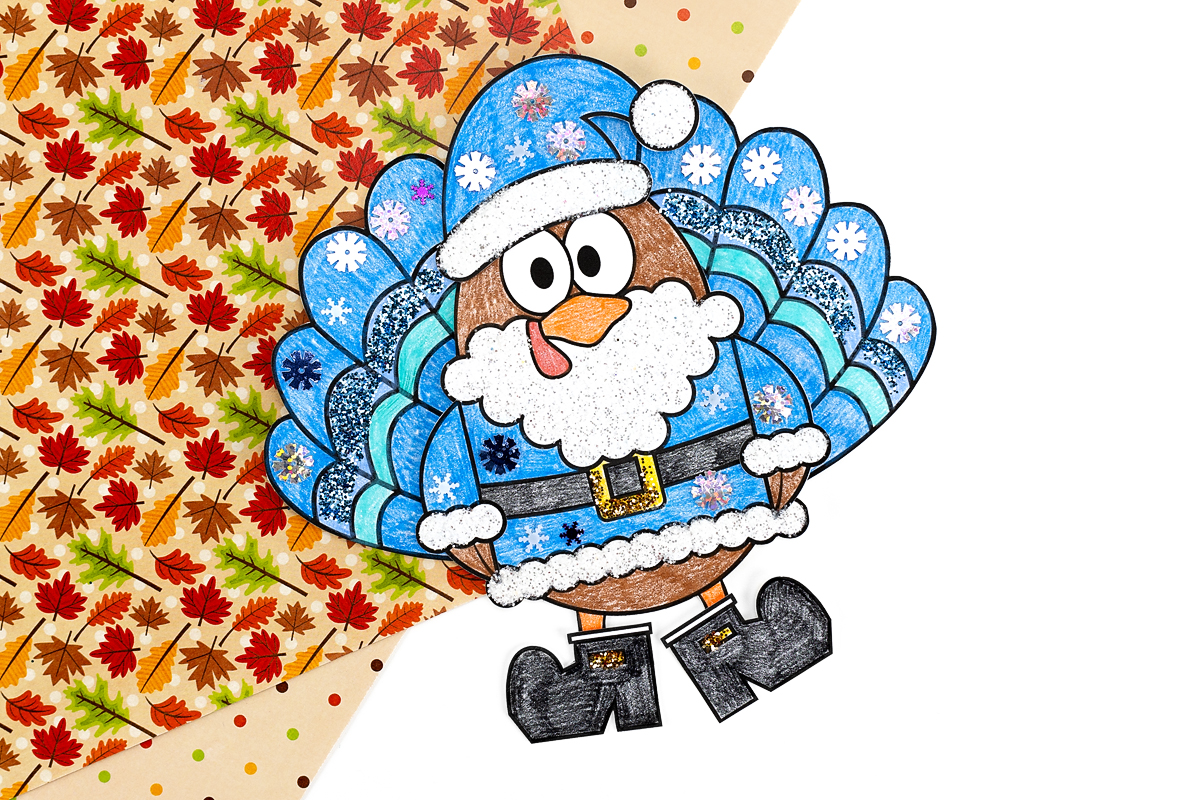 Frosty Santa sample photo.