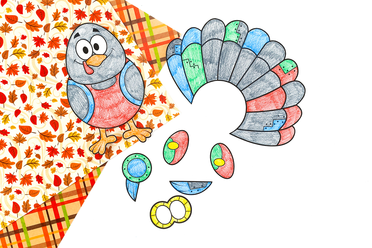 Robot turkey prepped.