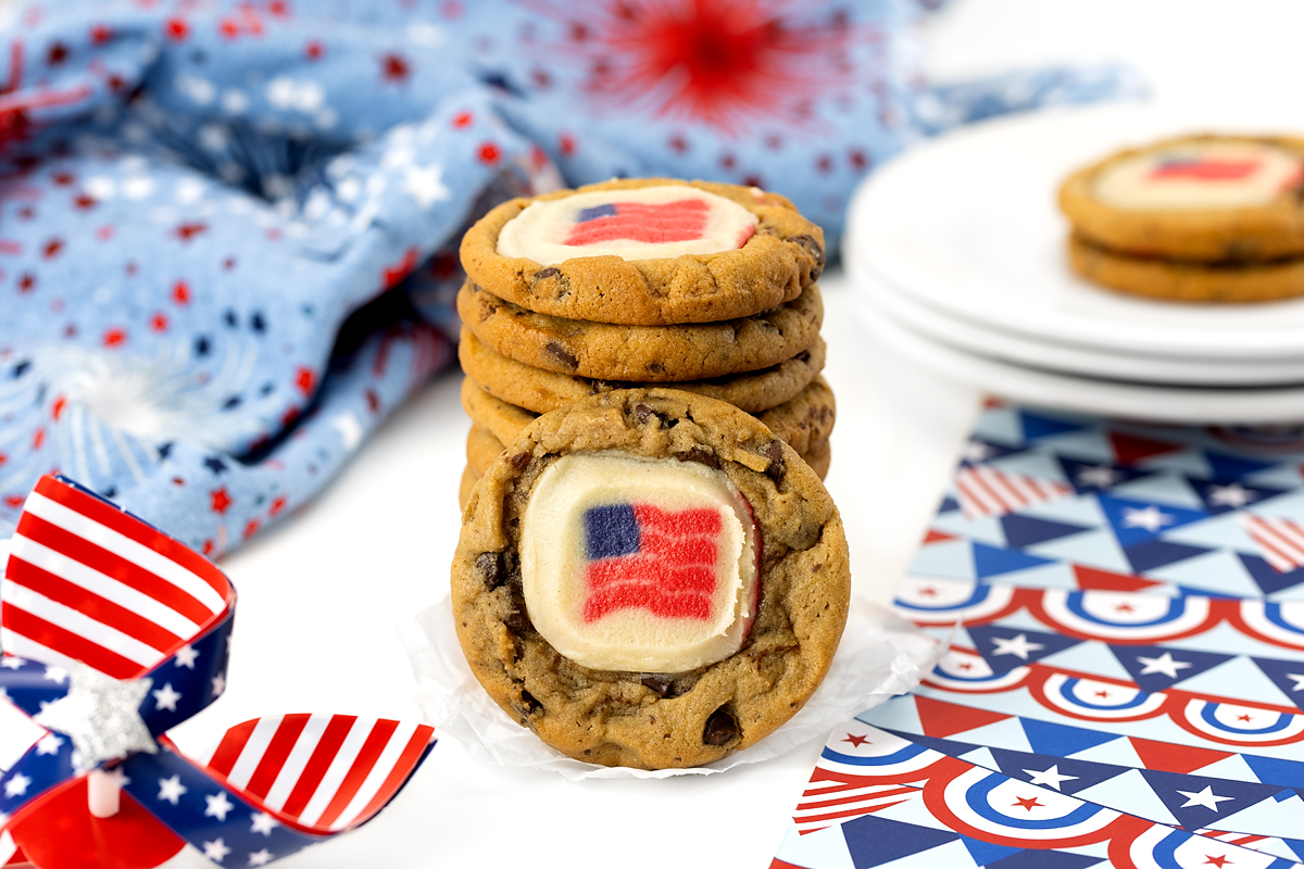 Easy 4th of July cookies.