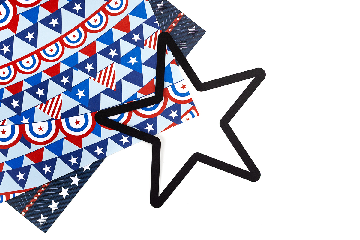Star template for suncatcher cut out.