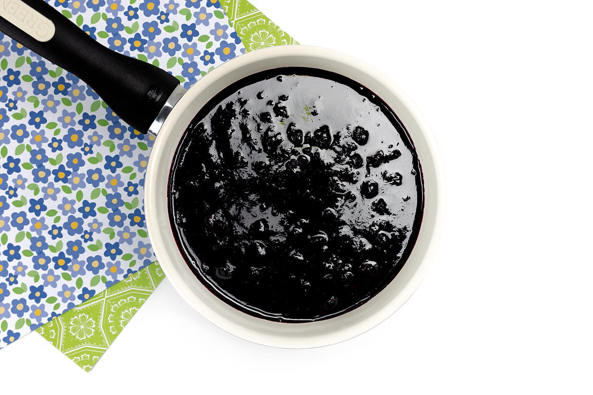 Finished blueberry jam!