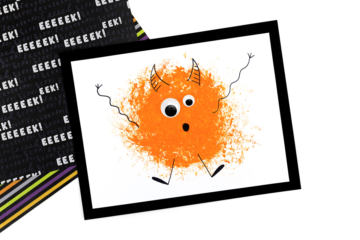 Easy and fun monster paintings for kids.
