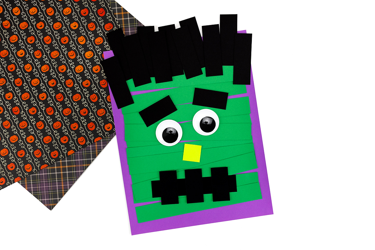 Easy Frankenstein Craft for kids of all ages.