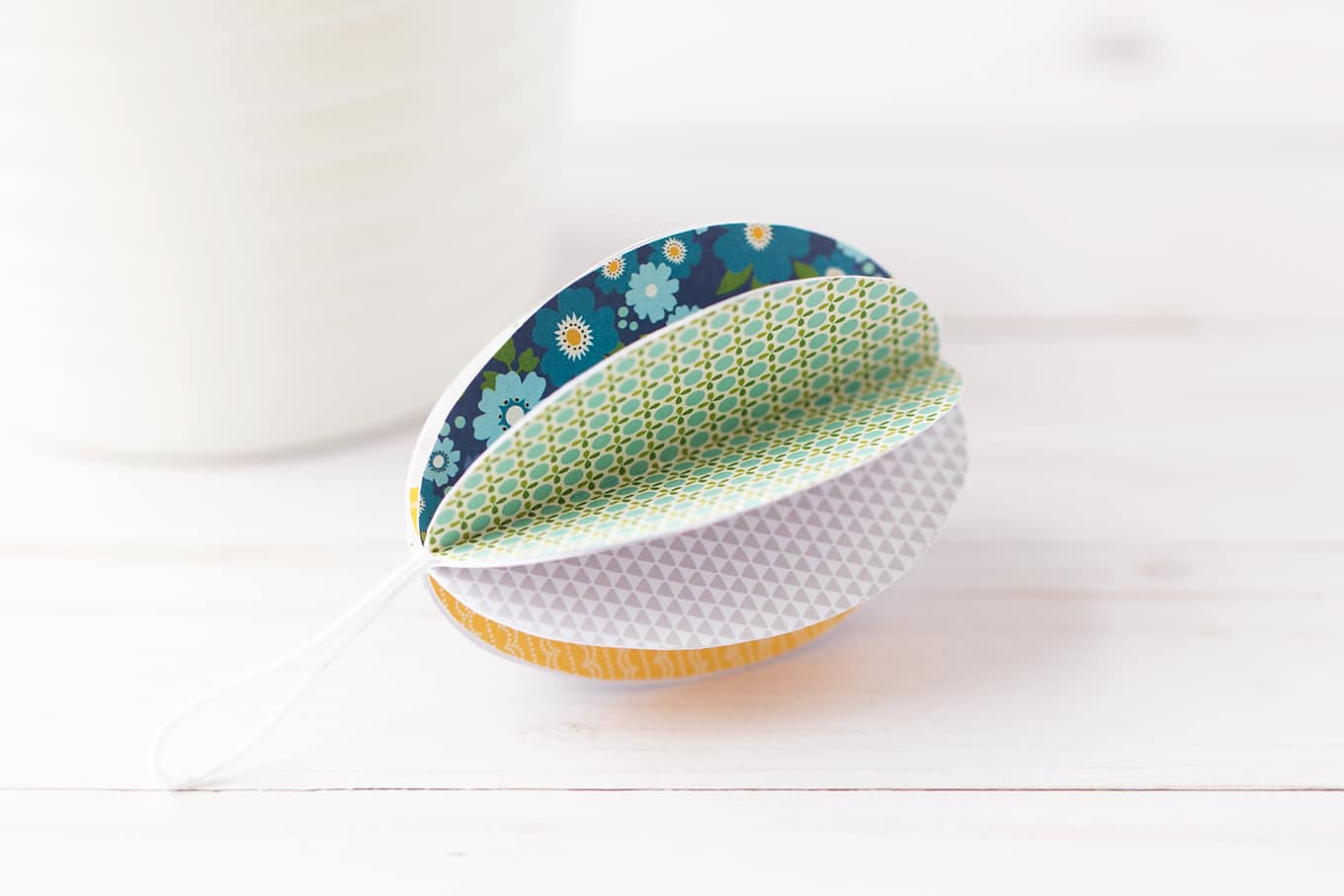 3D Paper Eggs Ornaments 