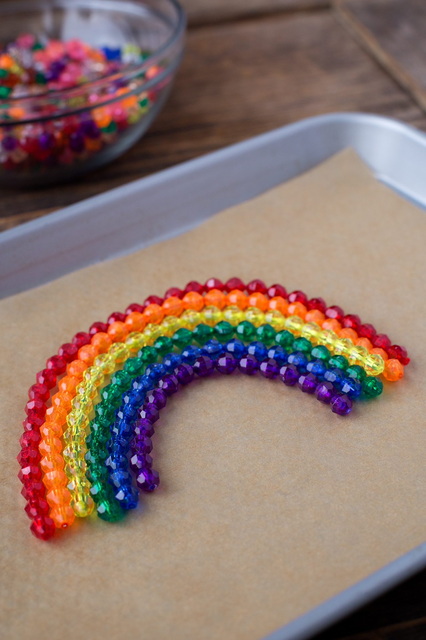 Beaded Rainbow Suncatchers Beaded Rainbow Suncatchers