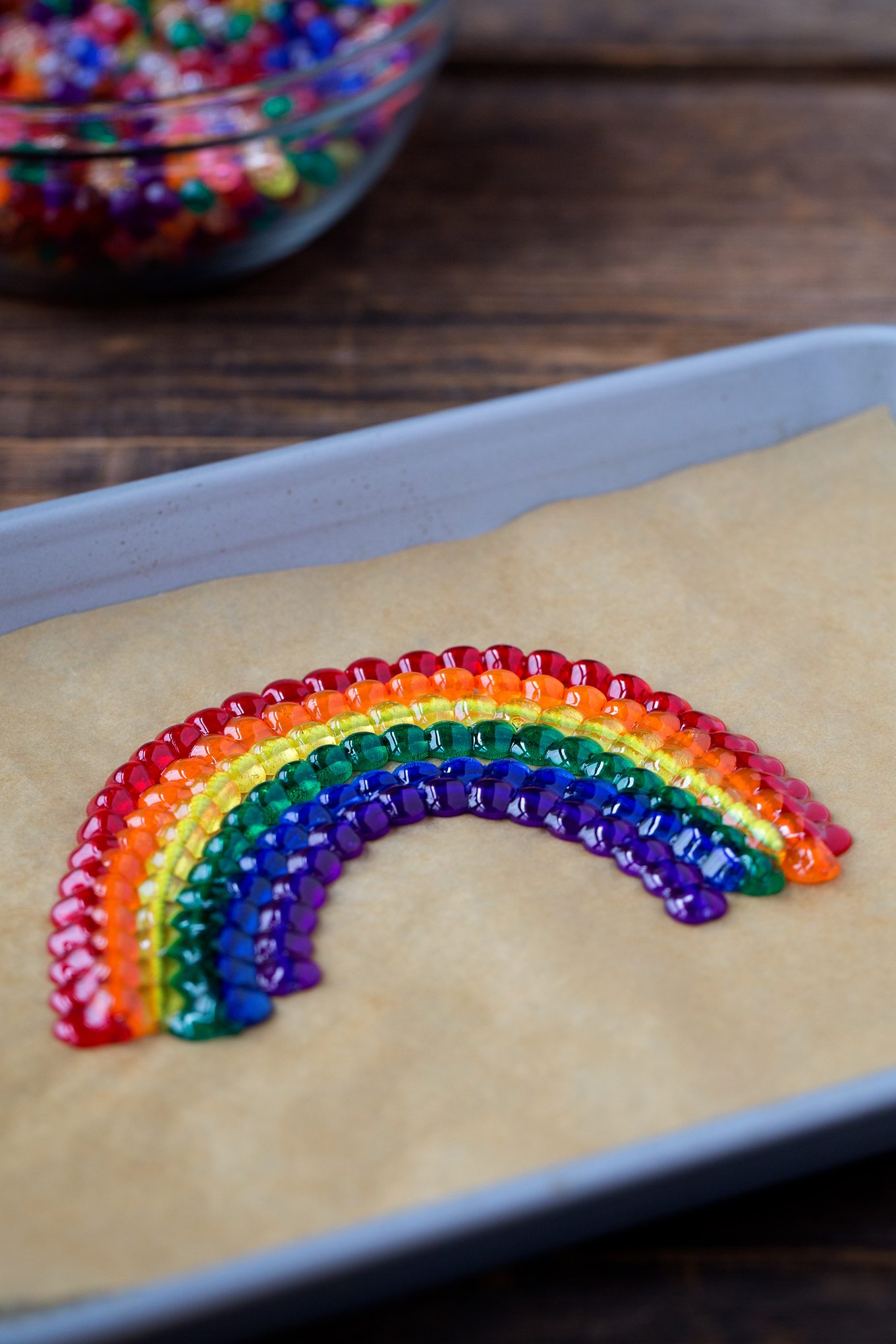 Beaded Rainbow Suncatchers Beaded Rainbow Suncatchers
