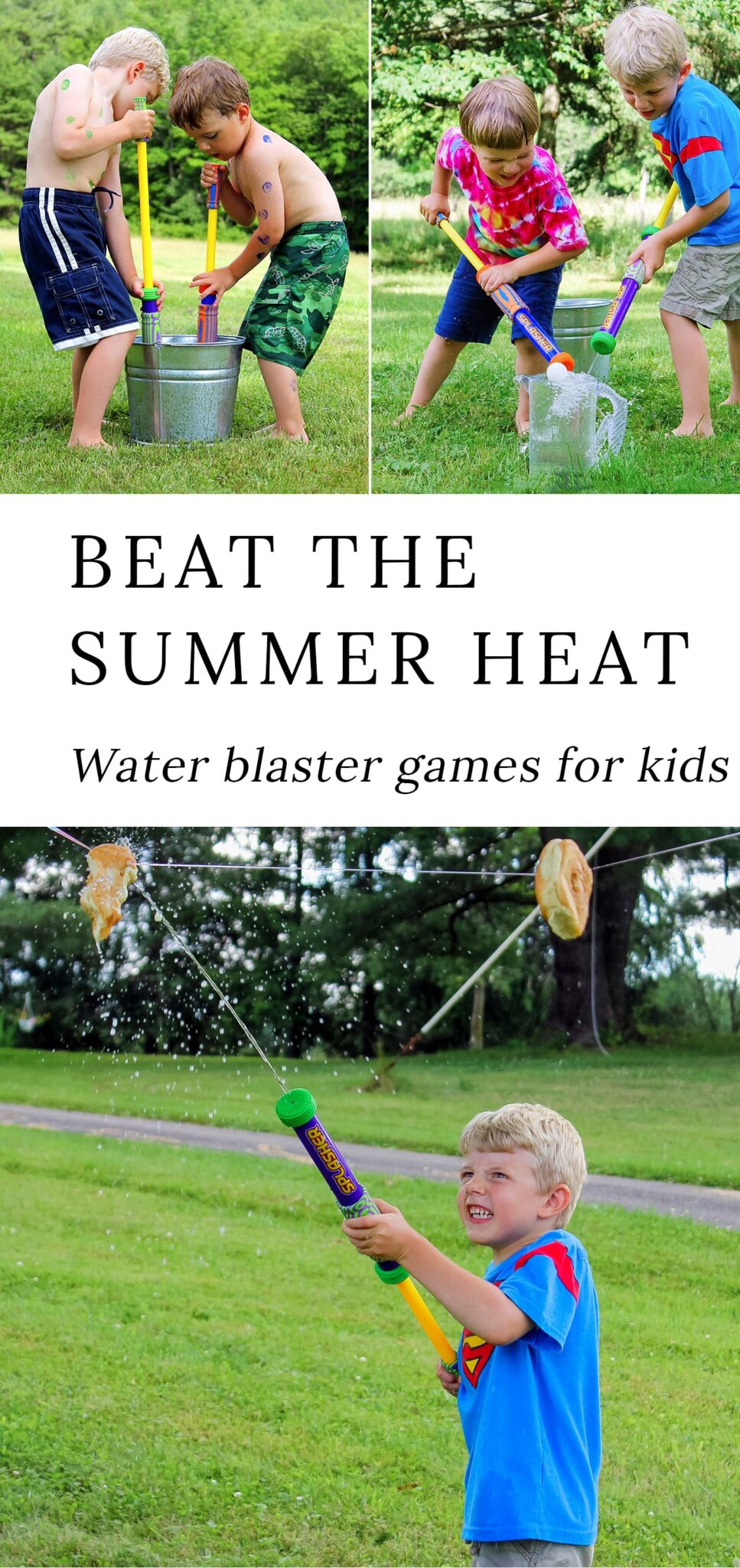 Beat the Heat with Water Blaster Games