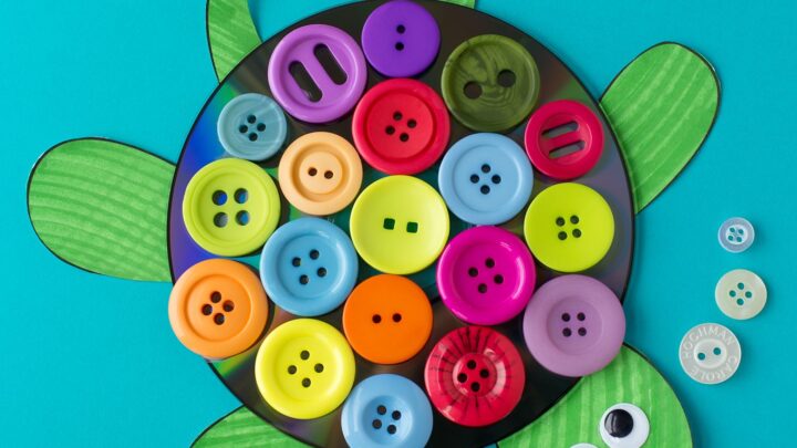 Running Turtle Art Decor Art Decor Sticker For Scrapbooking, Calendars...