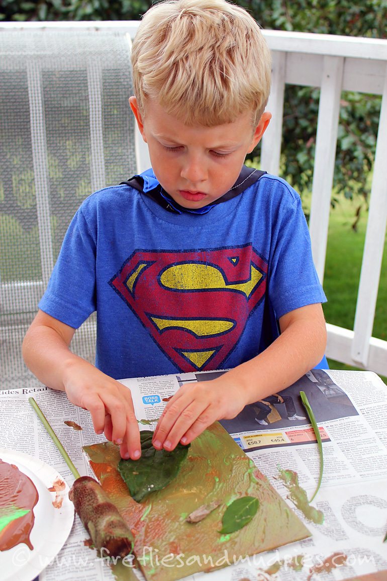 Nature Art for Kids | Fireflies and Mud Pies