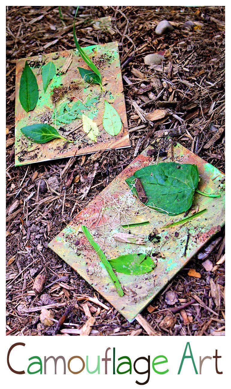 Camouflage Art | Fireflies and Mud Pies