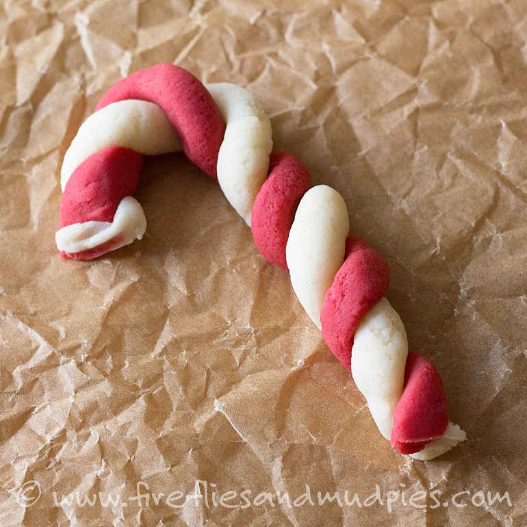 Candy Cane Playdough | Fireflies and Mud Pies