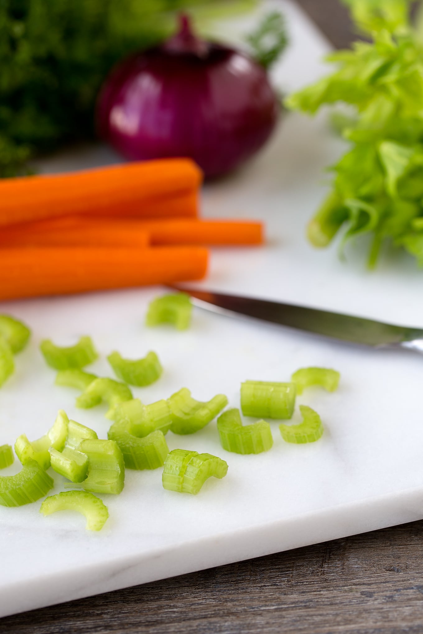 Chicken Noodle Soup This simple and comforting Homemade Chicken Noodle Soup is loaded with healthy vegetables, soft noodles, and tender shredded chicken. My family loves the classic flavor and I love that it can be made quickly.