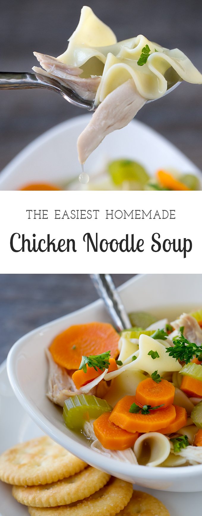 This is the easiest way to keep homemade chicken noodle soup in stock for cold weather, illness, or just because your family is craving a hearty lunch.