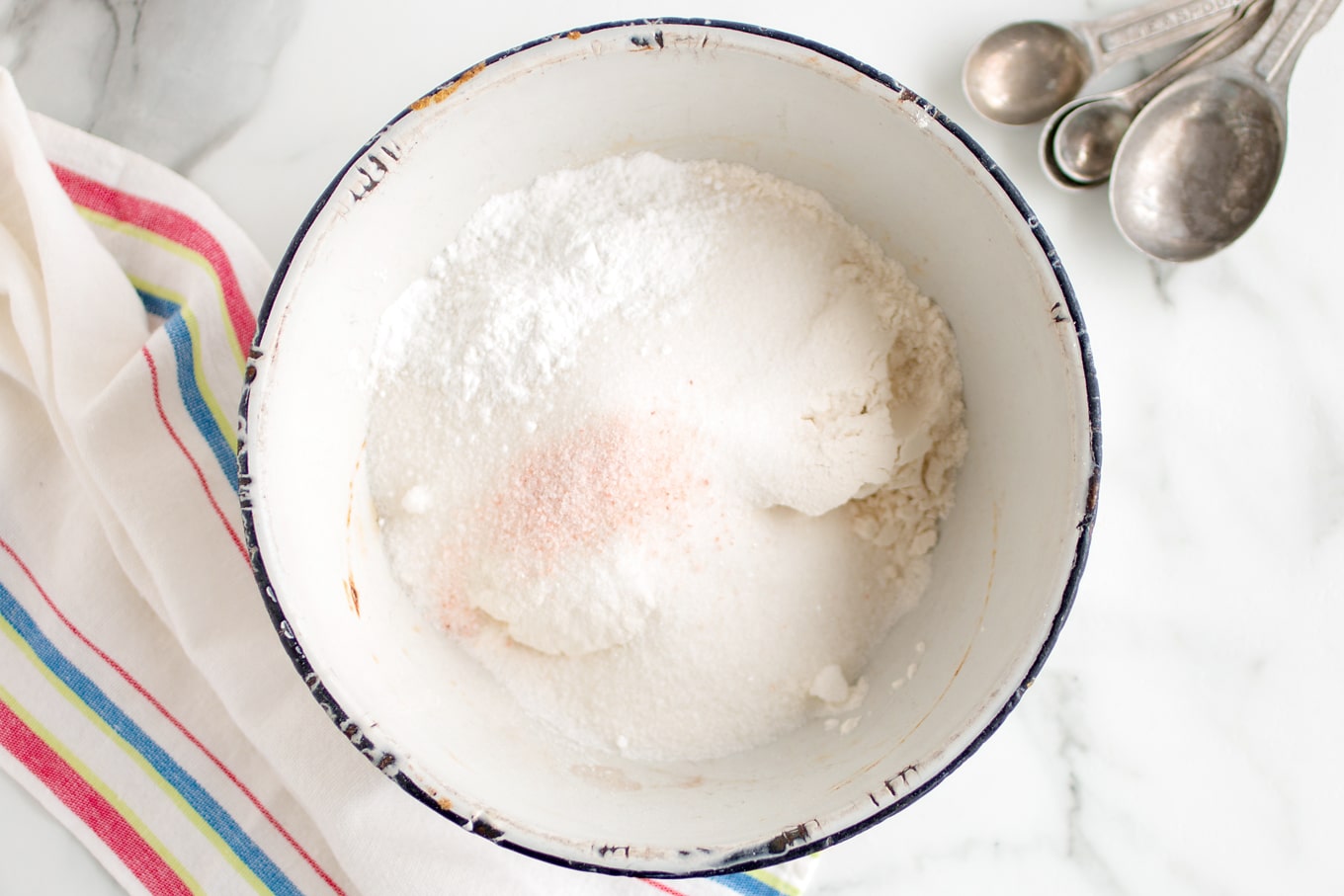 Dry Ingredients Needed for the Best Chocolate Chip Muffins