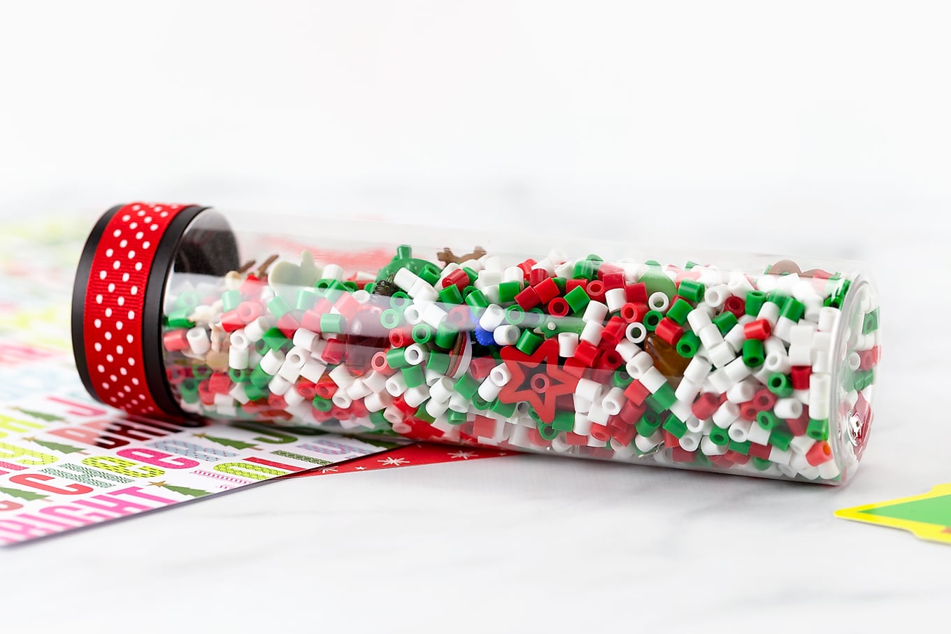 Christmas I Spy-Inspired Sensory Bottle