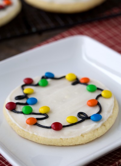 Christmas Lights Cookies