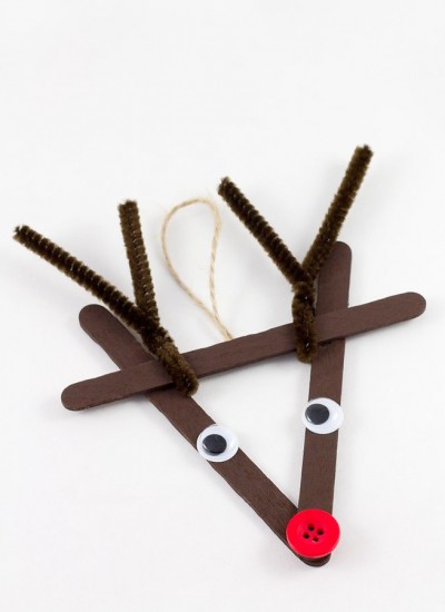 Craft Stick Reindeer