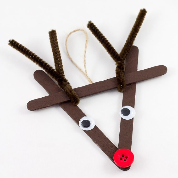 Craft Stick Reindeer