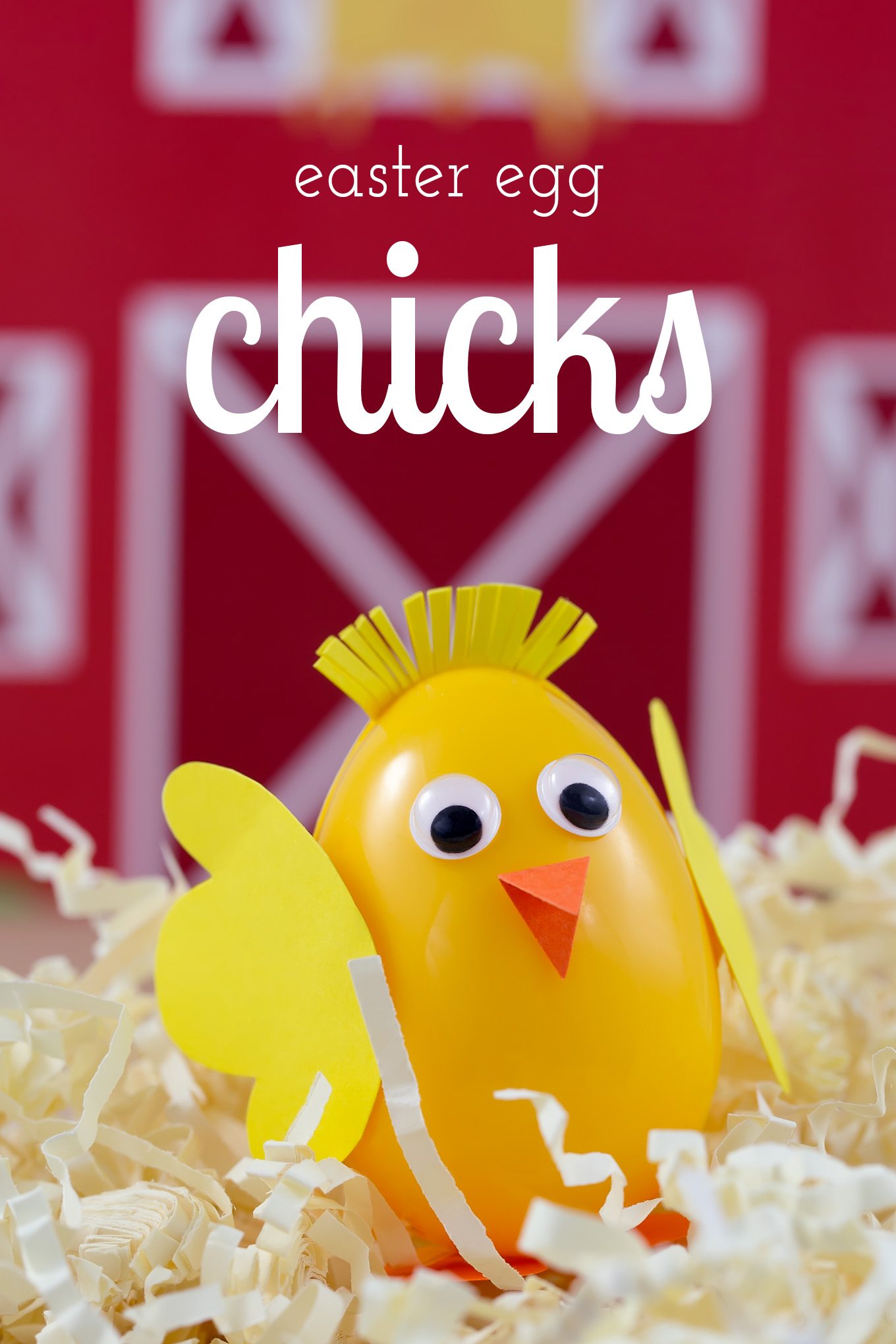 Kids of all ages will adore finding little Easter Egg Chicks in their Easter baskets. Such a fun Easter craft for kids!