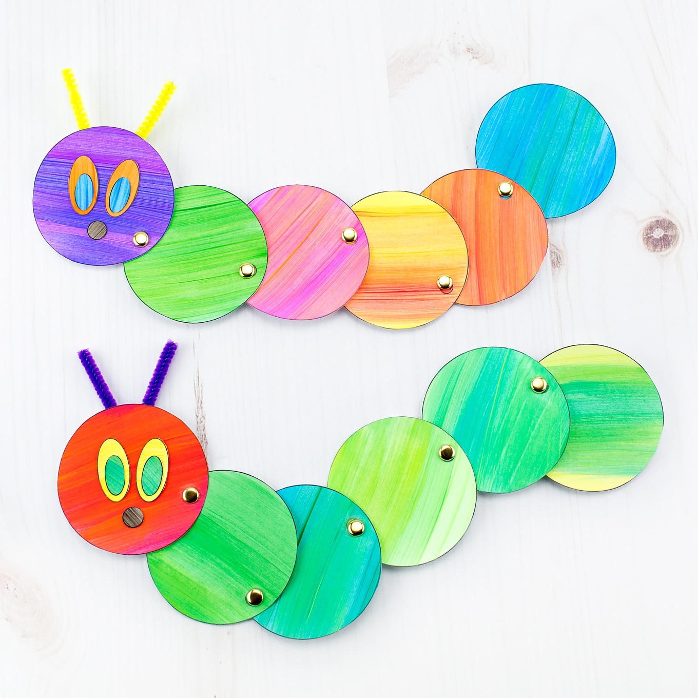 Easy and Fun Caterpillar Craft