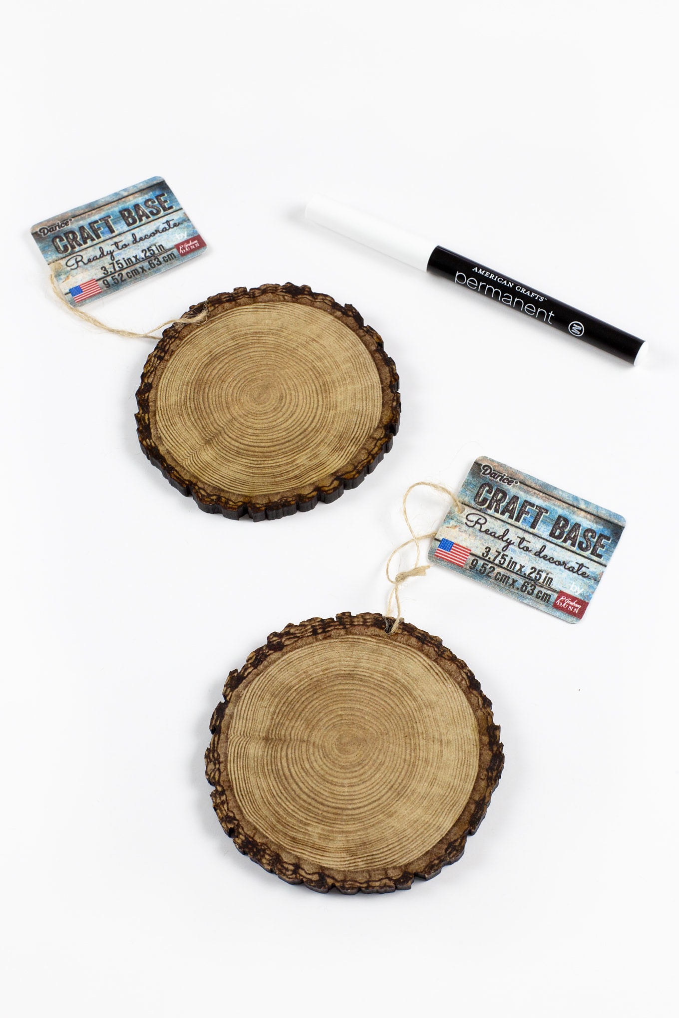 Supplies Needed for Chalkboard Ornaments