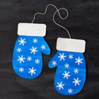 Easy Mitten Craft for Kids