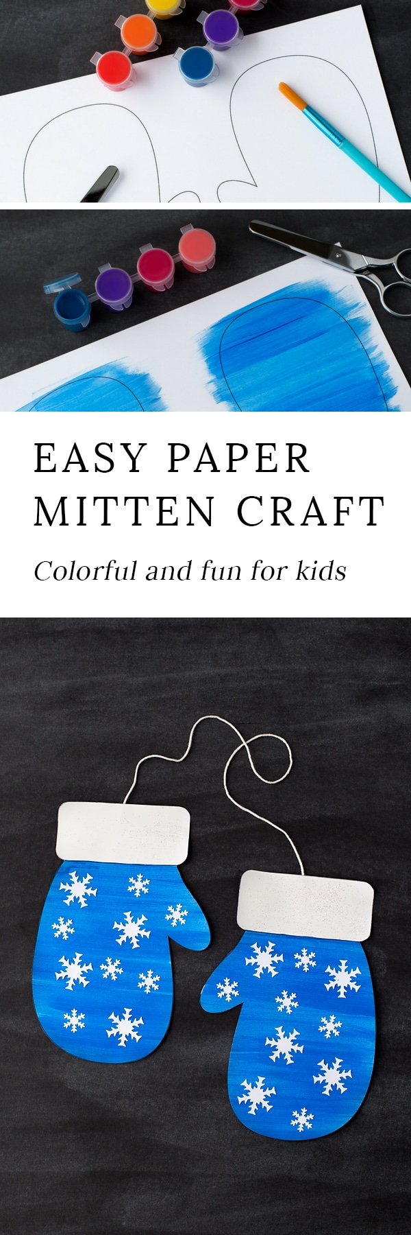 Winter is the perfect season for mitten crafts! Kids of all ages will enjoy using our printable template, washable paint, and craft supplies to create a fun and colorful mitten craft at home or school.