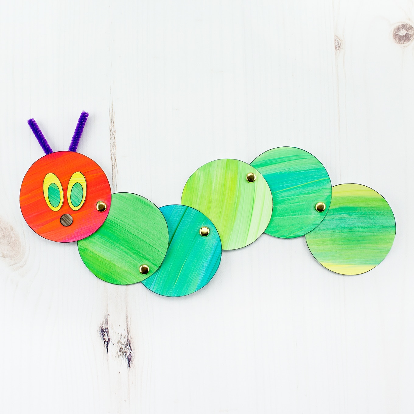 Easy and Fun Very Hungry Caterpillar Craft