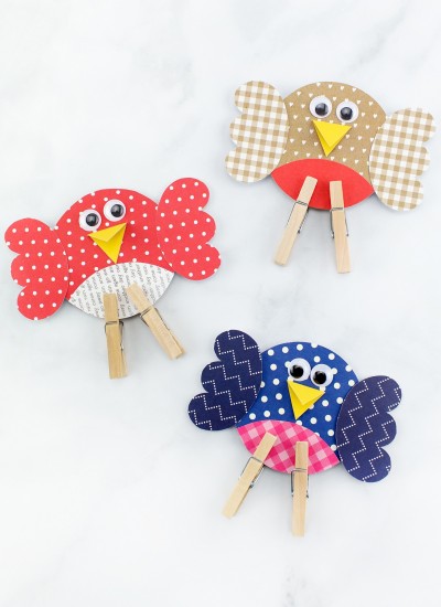 Easy and Fun Paper Bird Craft for Kids