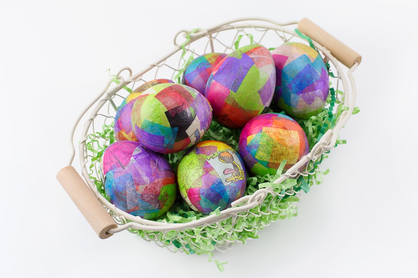 Easy and Fun Tissue Paper Eggs
