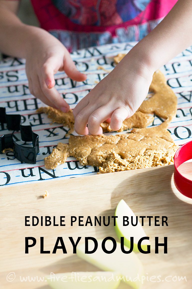  Peanut Butter Playdough  Fireflies and Mud Pies