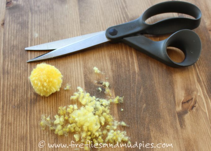 Simple Pom Pom Baby Chicks – Learn how to make pom pom pets for Easter. These adorable baby chicks are the perfect Easter basket addition and can be made with simple craft supplies.